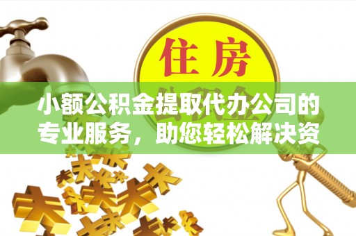 尧都小额公积金提取代办公司的专业服务，助您轻松解决资金难题